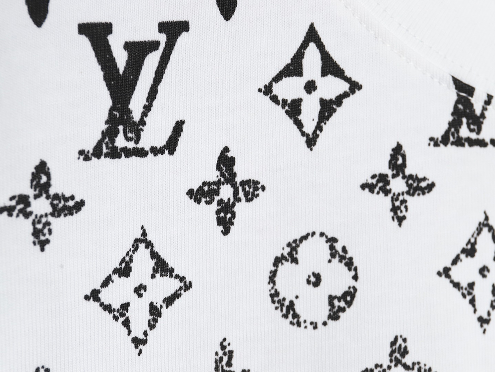Louis Vuitton gradient full print monogram short-sleeved T-shirt