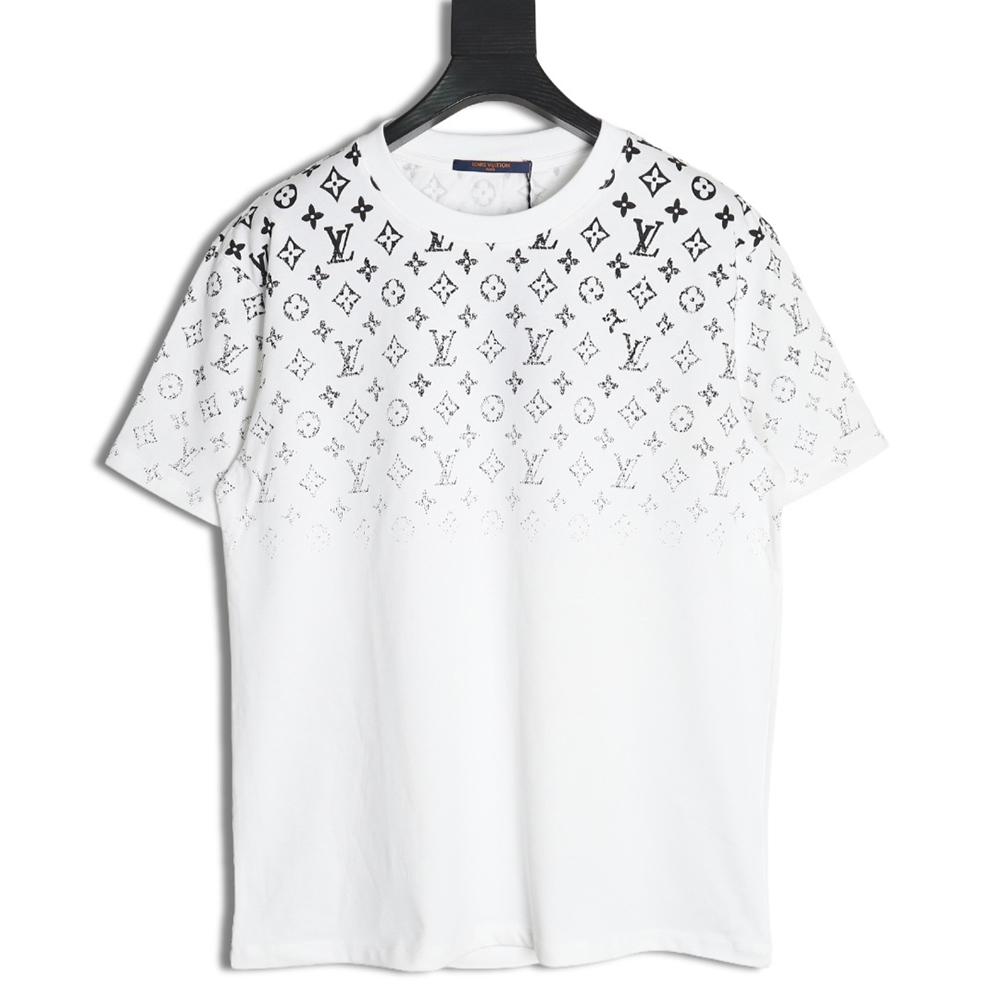 Louis Vuitton gradient full print monogram short-sleeved T-shirt