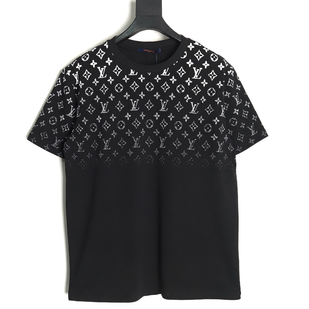 Louis Vuitton gradient full print monogram short-sleeved T-shirt TSK1