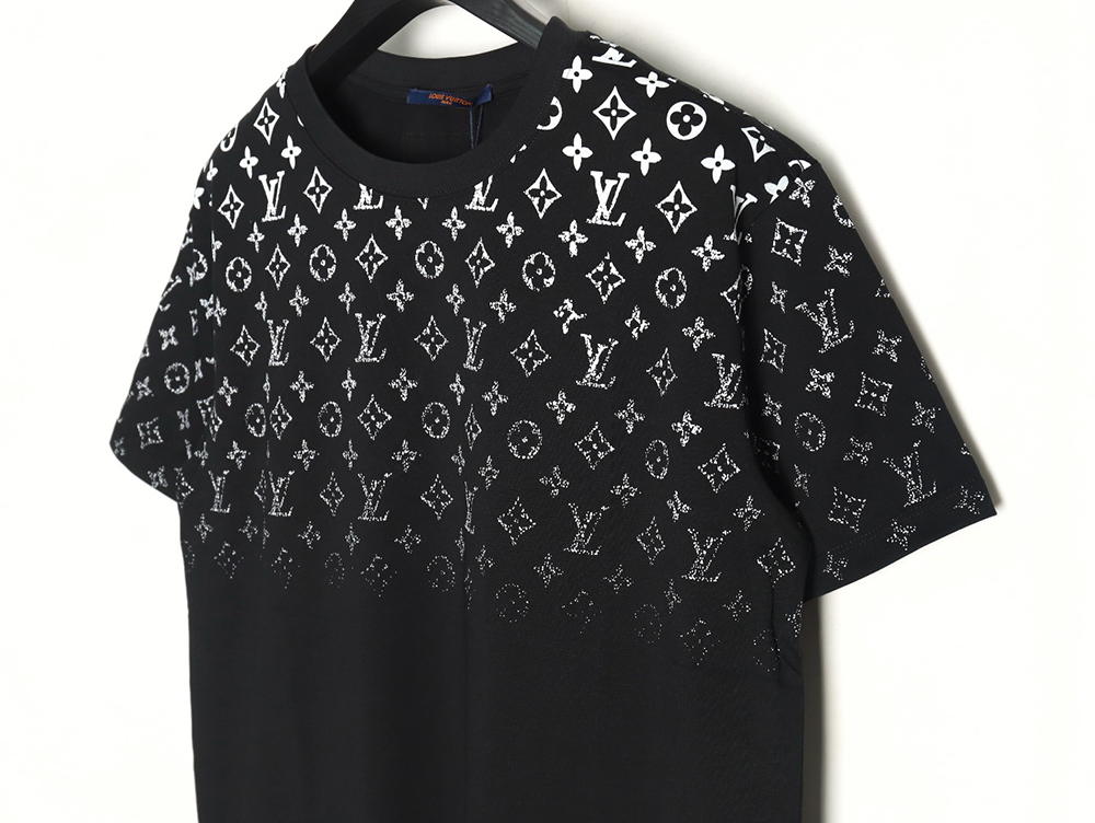 Louis Vuitton gradient full print monogram short-sleeved T-shirt TSK1