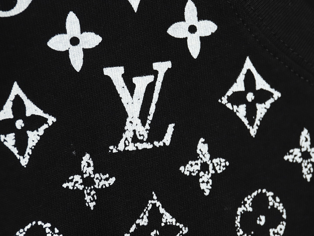 Louis Vuitton gradient full print monogram short-sleeved T-shirt TSK1