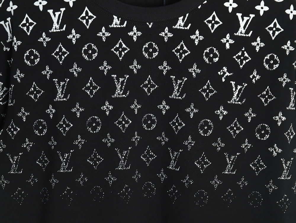 Louis Vuitton gradient full print monogram short-sleeved T-shirt TSK1