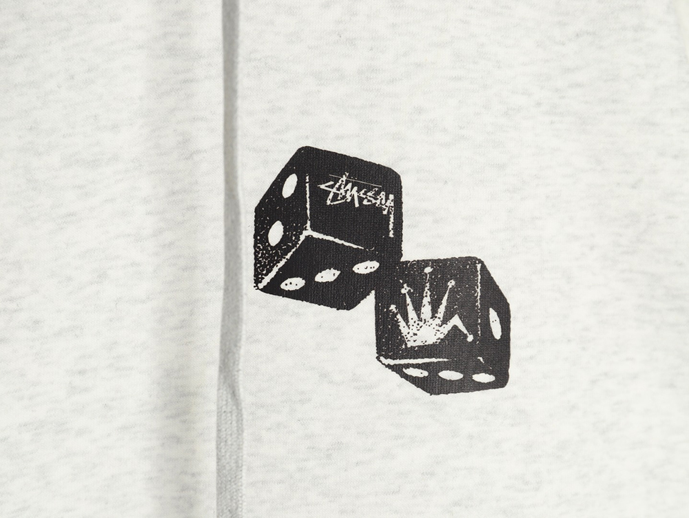 Stussy dice crown fleece hoodie