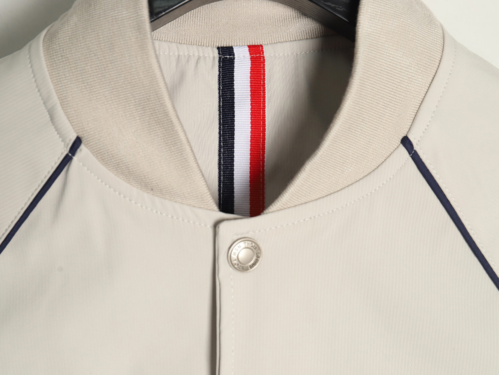 Thom Browne four-bar bomber jacket