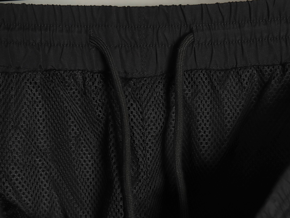 Balenciaga double hook embroidered colorblock trousers