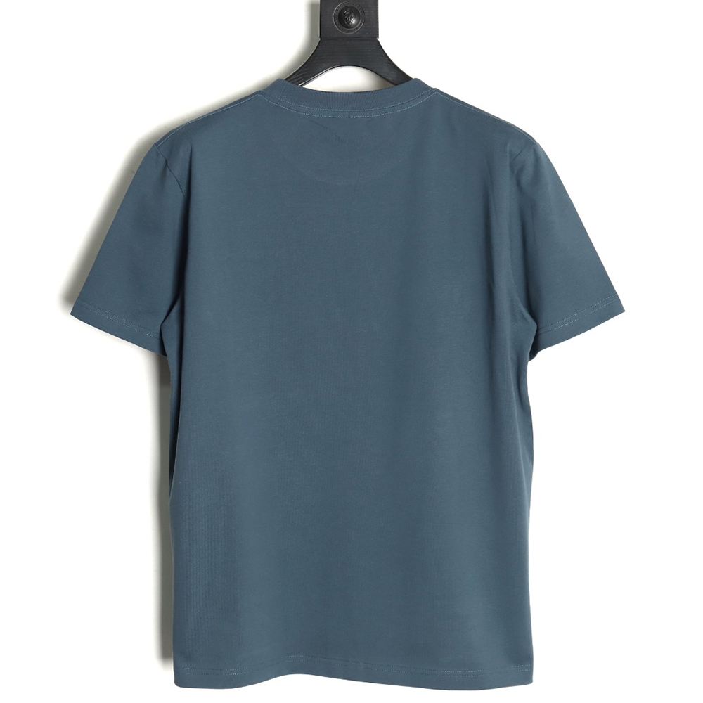 Dior cursive embroidered letters short-sleeved T-shirt TSK3