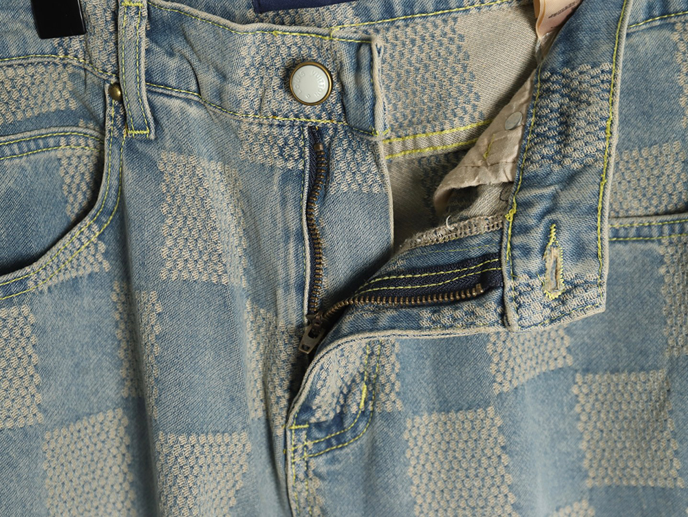 Louis Vuitton Checkerboard Jeans