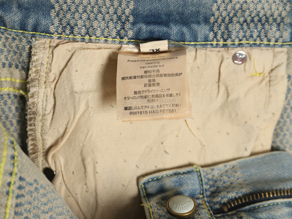 Louis Vuitton Checkerboard Jeans