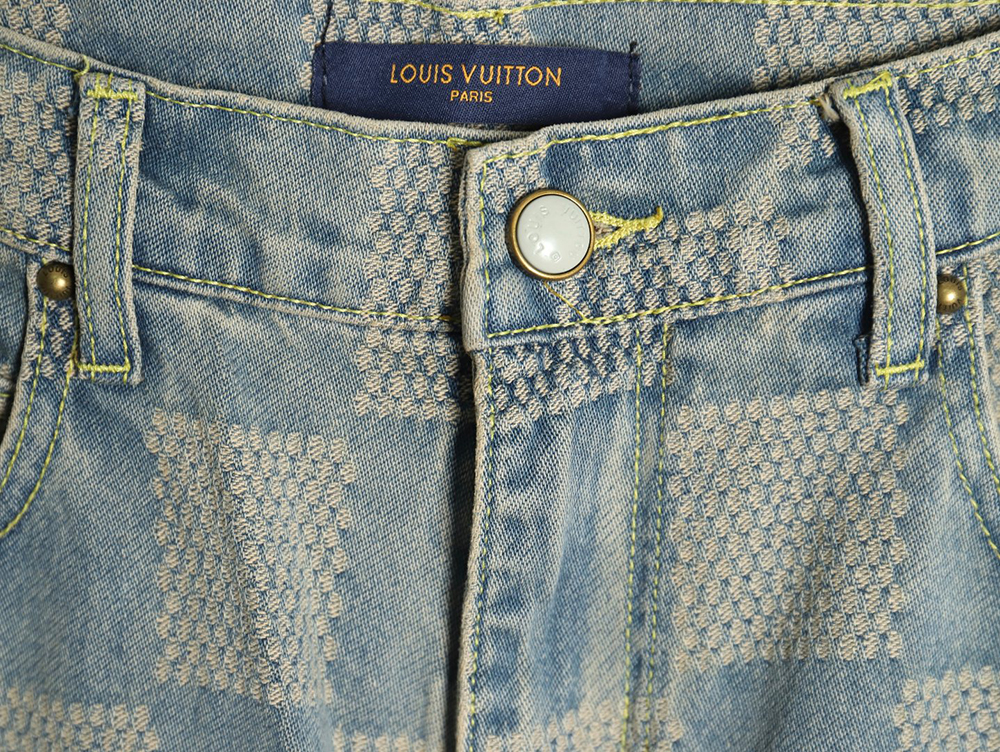 Louis Vuitton Checkerboard Jeans