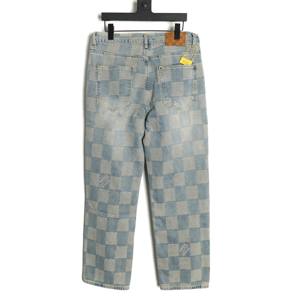 Louis Vuitton Checkerboard Jeans