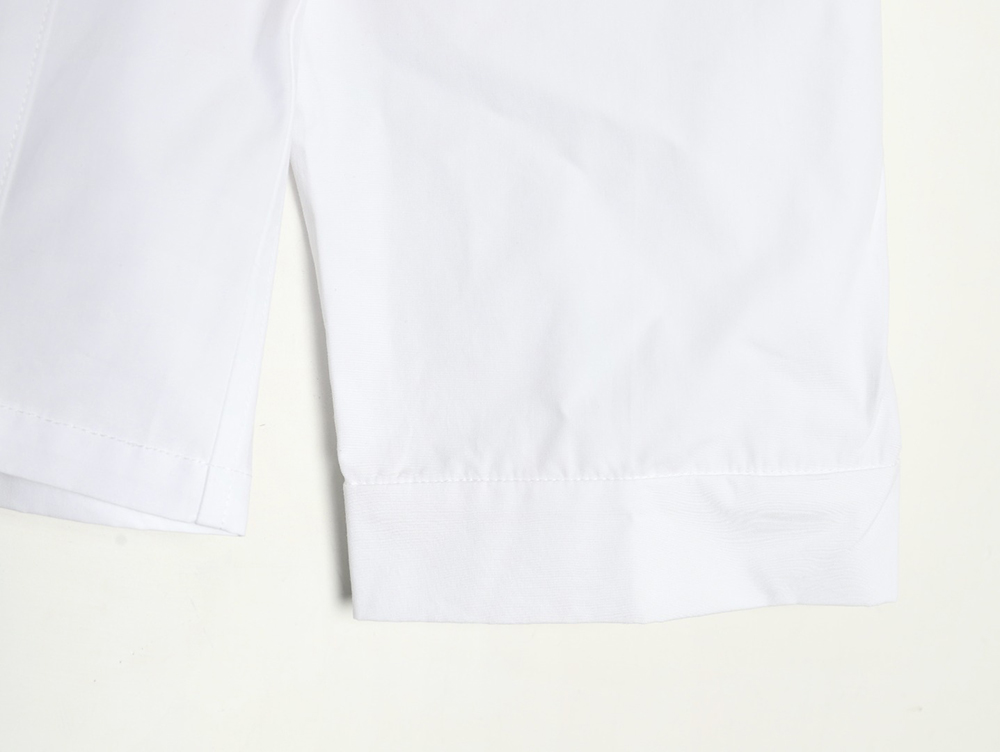 Miu Miu poplin pocket lapel long sleeve shirt