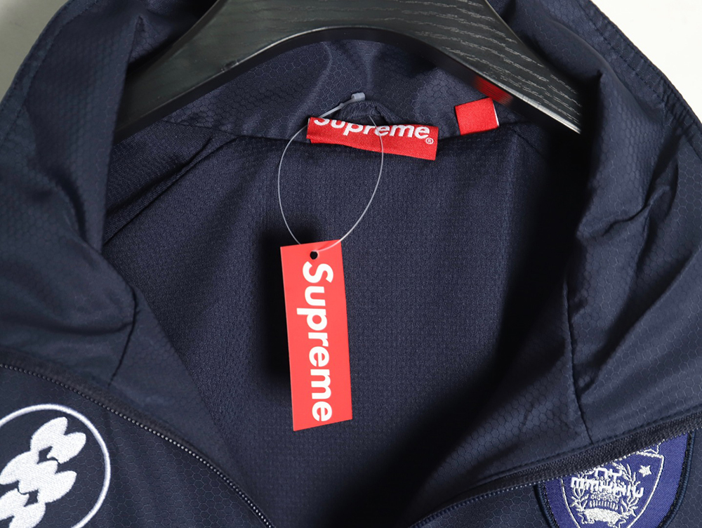Supreme 3M reflective half-zip pullover jacket TSK1