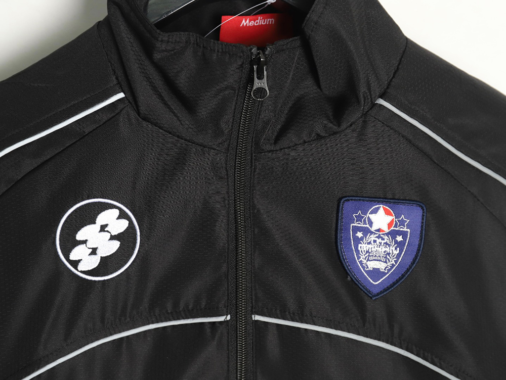 Supreme 3M reflective half-zip pullover jacket TSK2