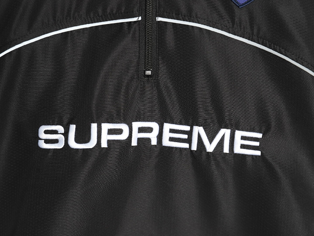 Supreme 3M reflective half-zip pullover jacket TSK2