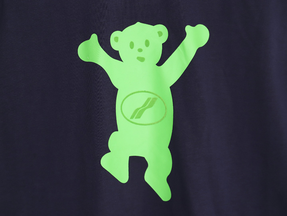 We11 Done Double-sided cute bear print long sleeves