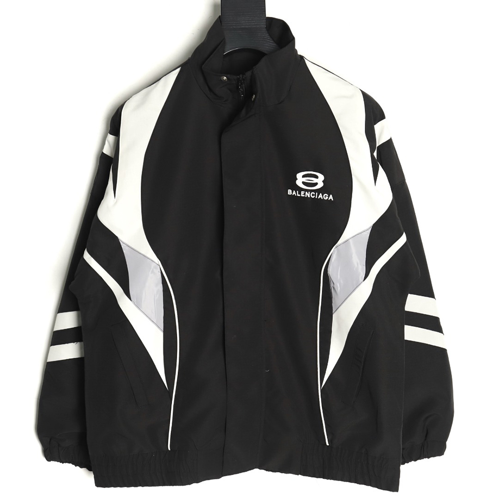 Balenciaga paneled track jacket TSK1