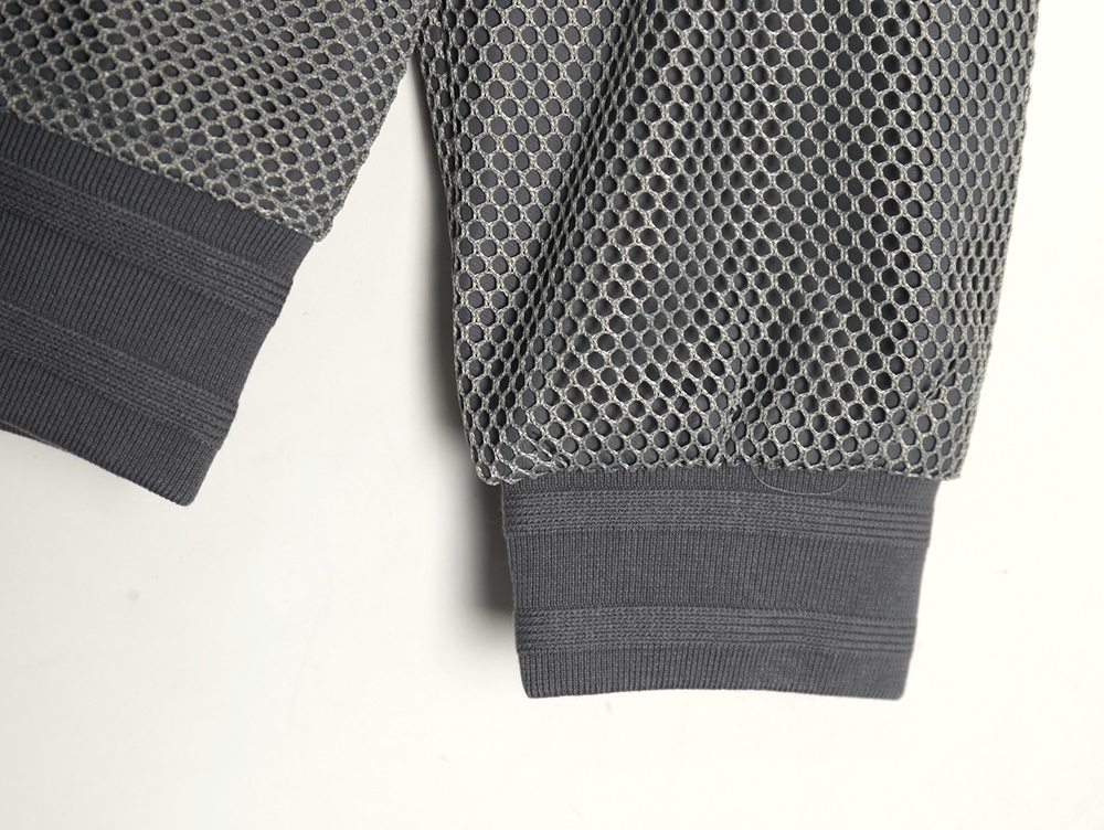 Dior mesh webbing baseball jacket