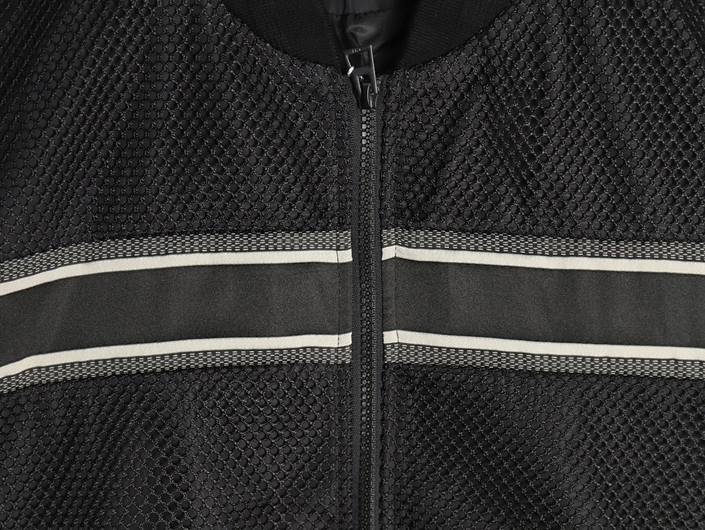 Dior mesh webbing baseball jacket TSK1