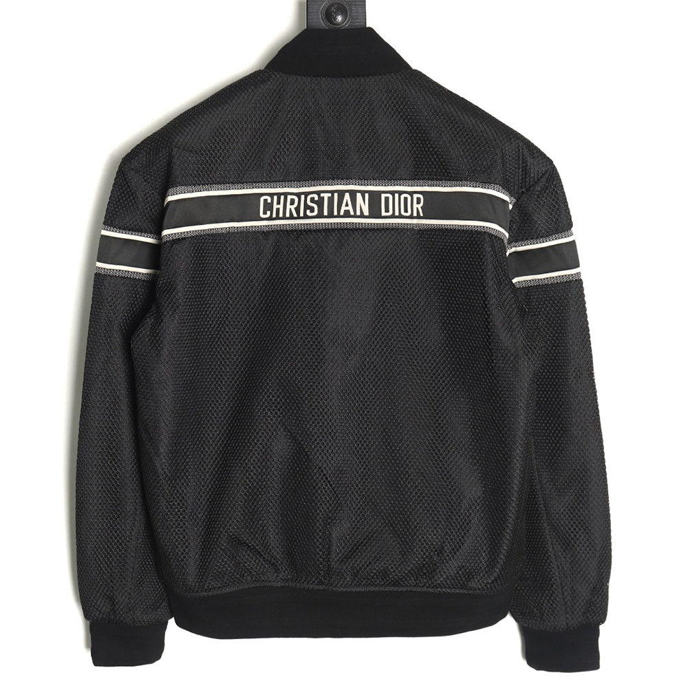 Dior mesh webbing baseball jacket TSK1