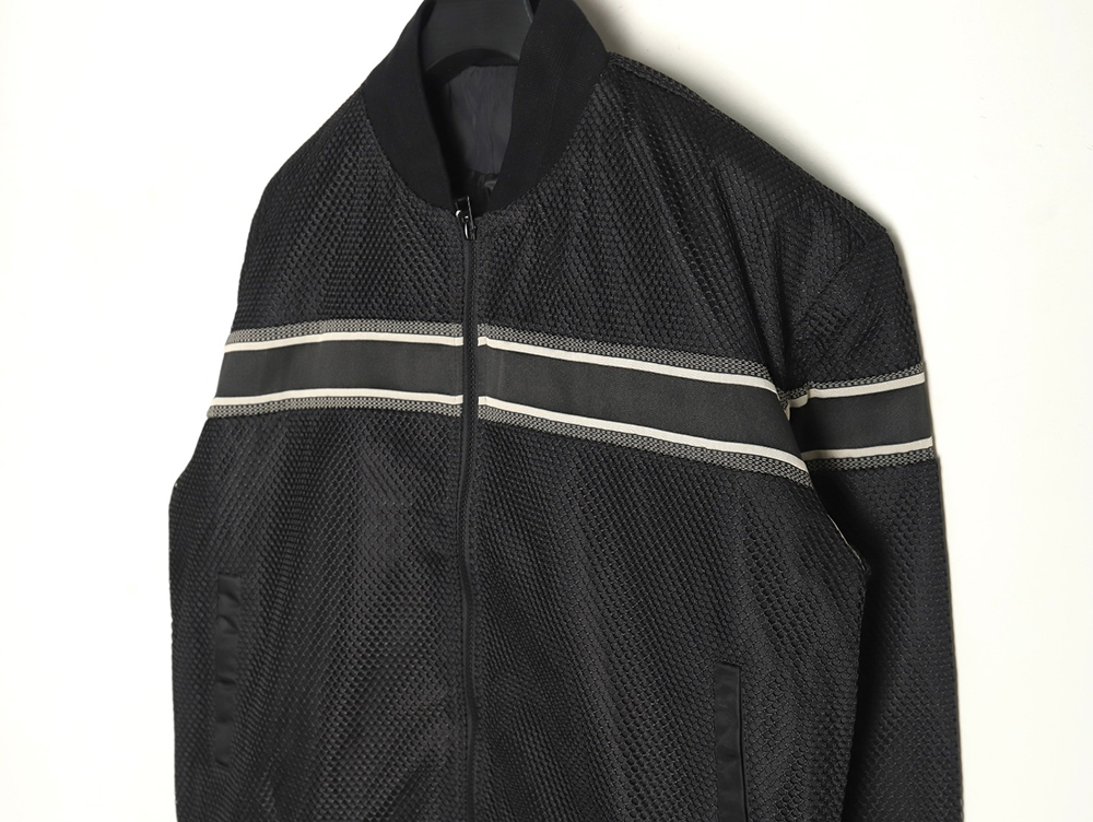 Dior mesh webbing baseball jacket TSK1