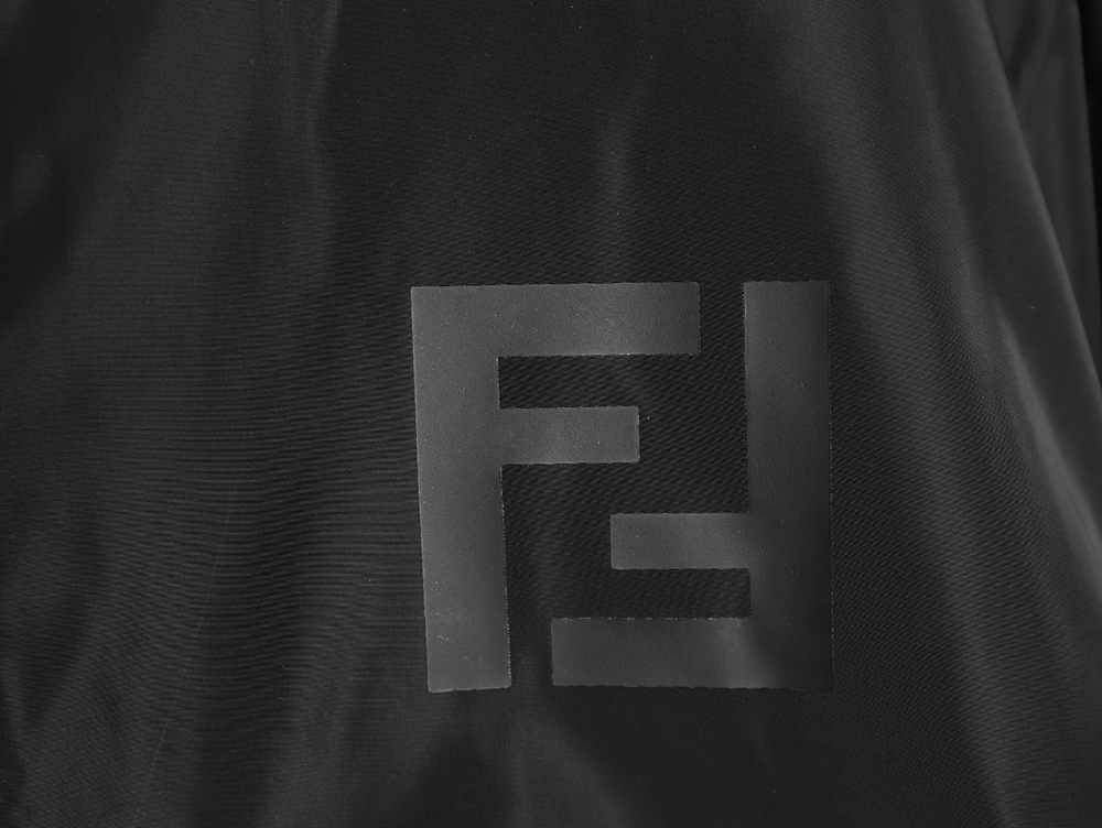 Fendi monogram FF full print double-sided windbreaker zipper jacket