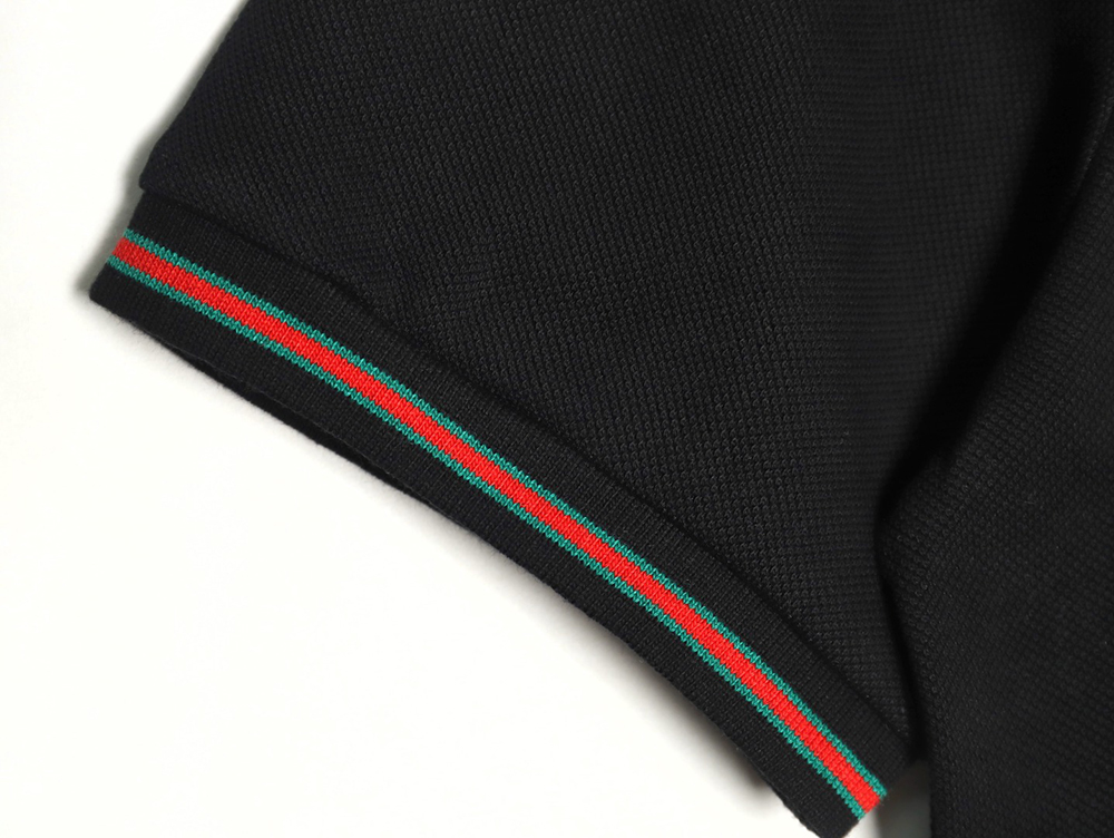 Gucci Neck Lettering Short Sleeve Polo Shirt TSK1