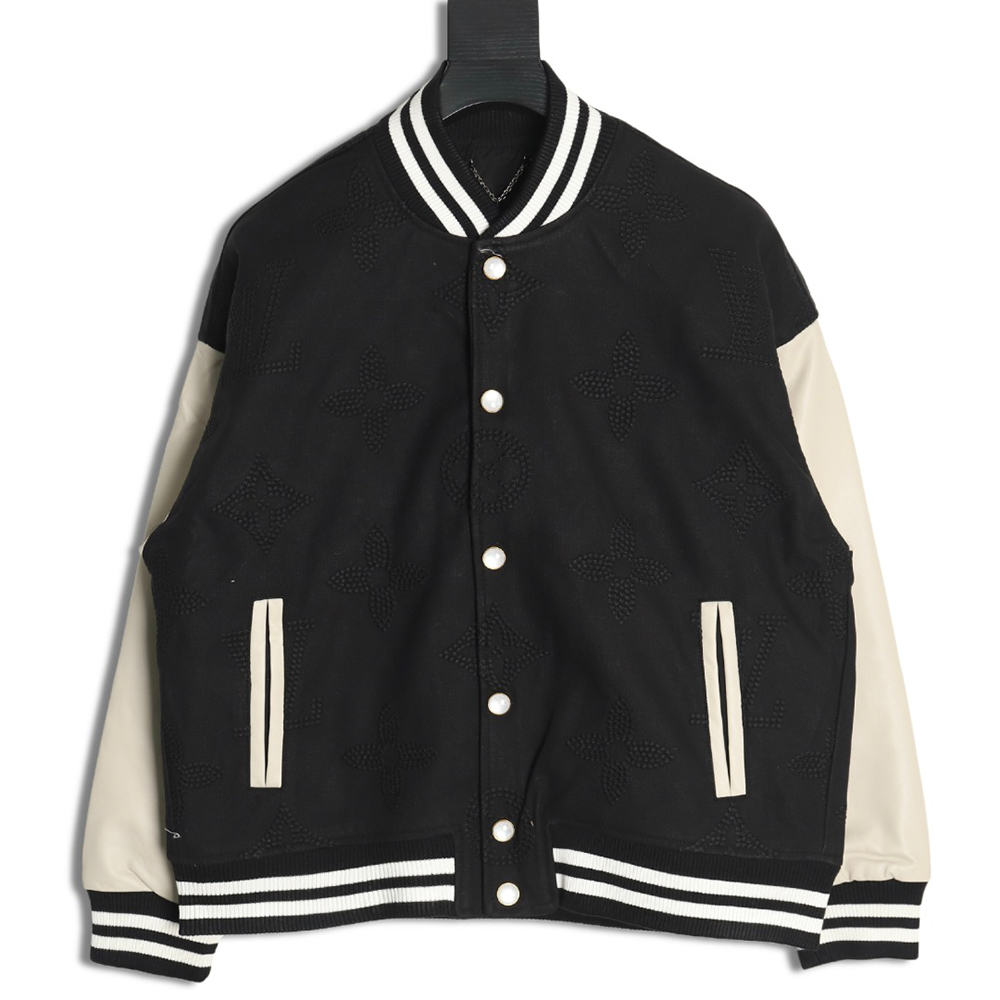 Louis Vuitton Pearl Presbyopia Baseball Jacket TSK1