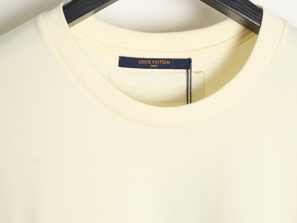 Louis Vuitton fake pocket letter printed short sleeves