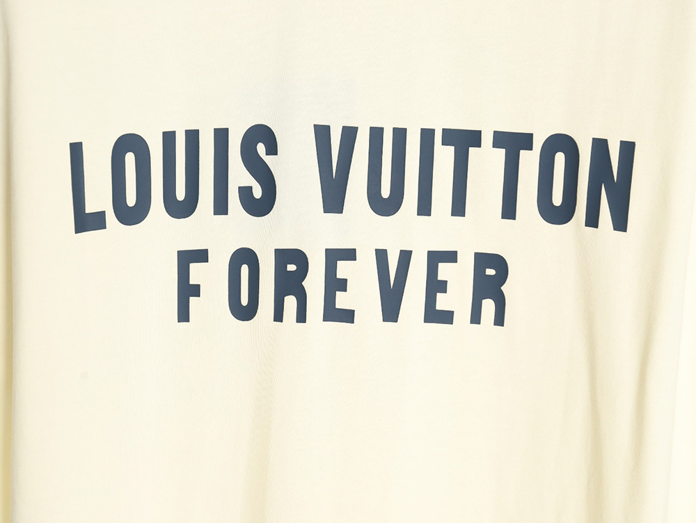 Louis Vuitton fake pocket letter printed short sleeves