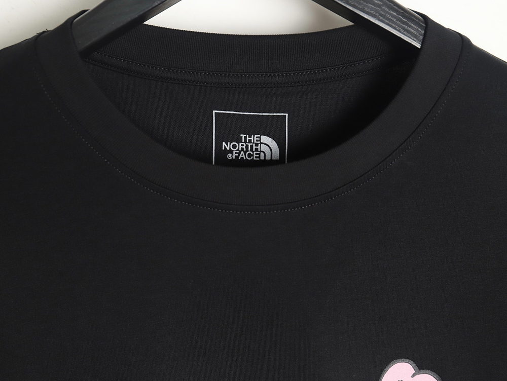 The North face heart print short-sleeved T-shirt TSK1