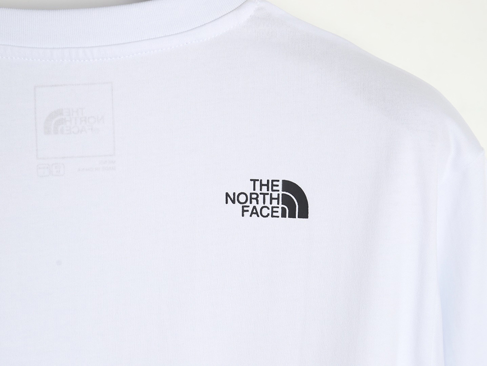 The North face retro color badge short sleeve T-shirt