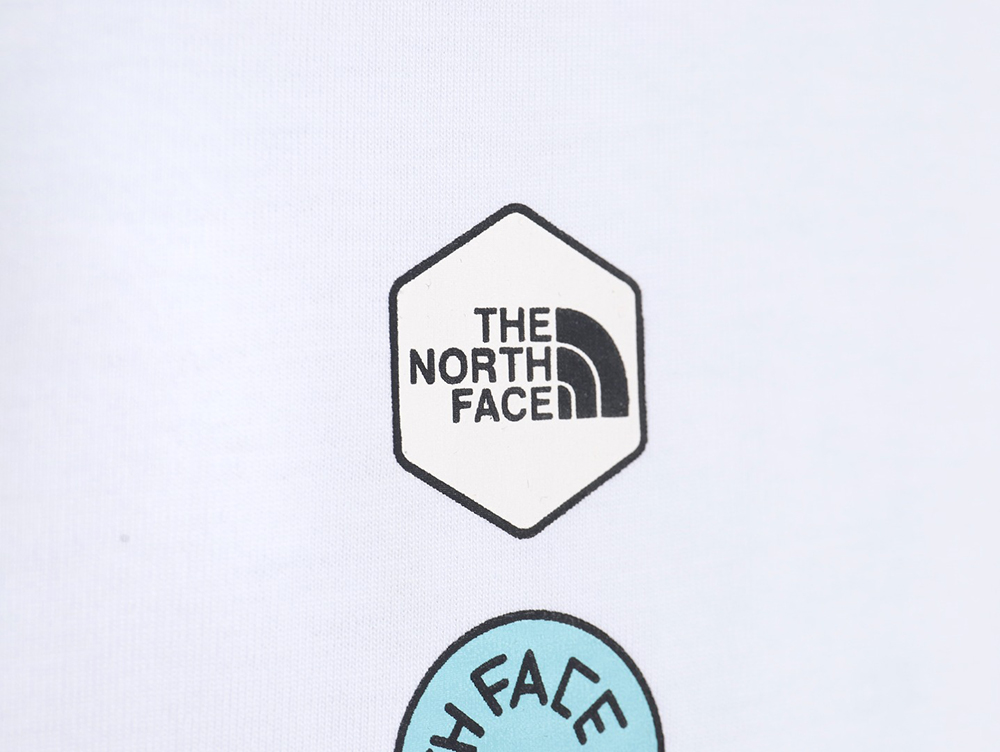 The North face retro color badge short sleeve T-shirt