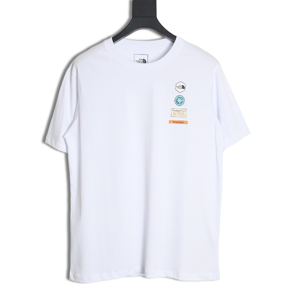The North face retro color badge short sleeve T-shirt