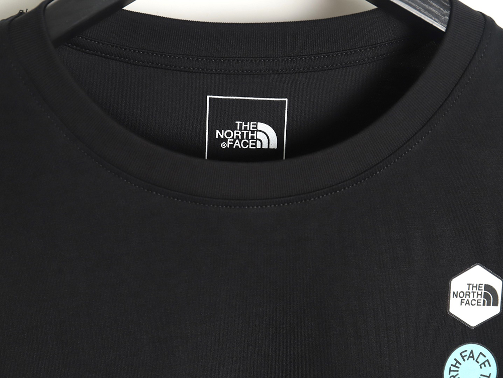 The North face retro color badge short sleeve T-shirt TSK1