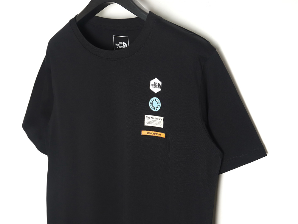 The North face retro color badge short sleeve T-shirt TSK1