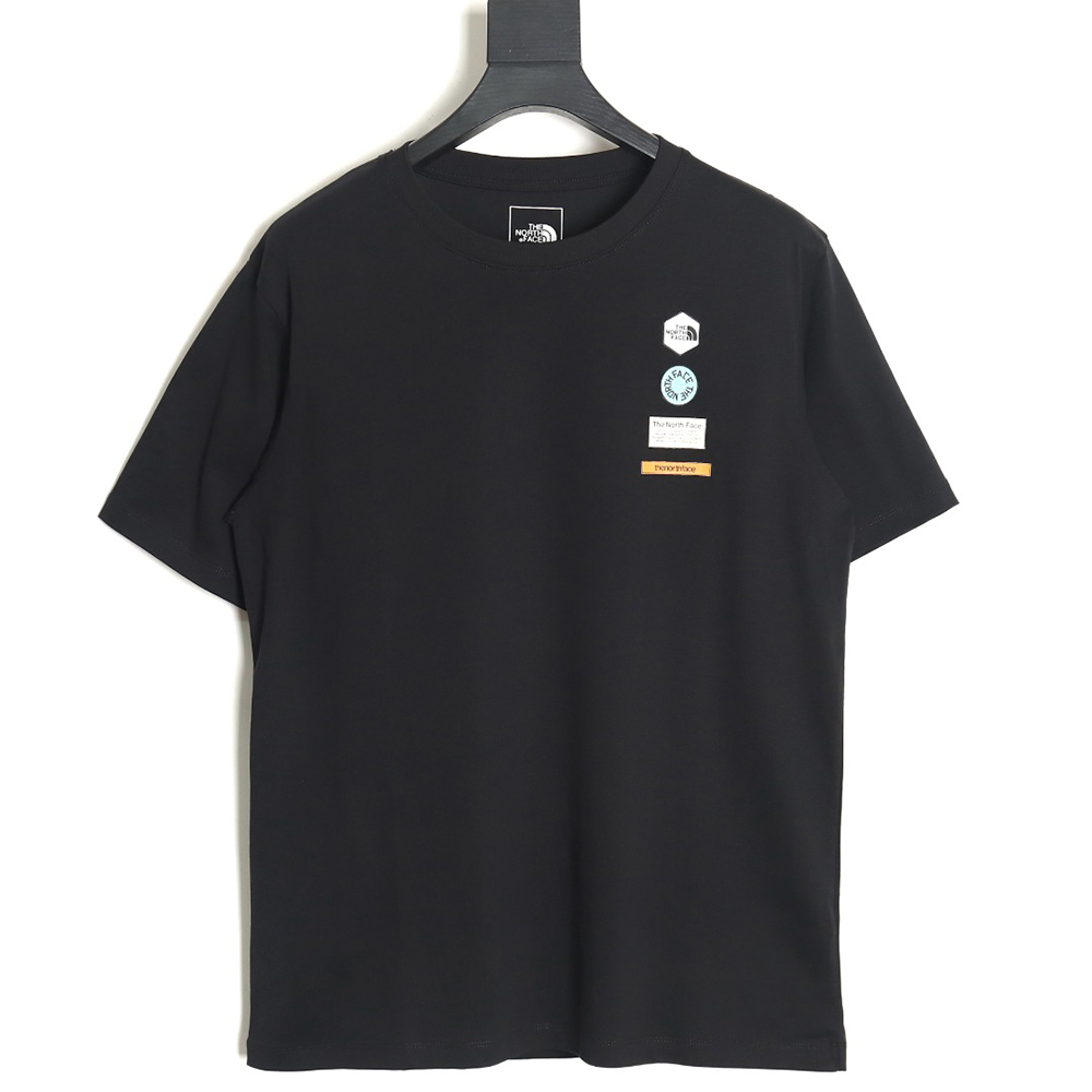 The North face retro color badge short sleeve T-shirt TSK1