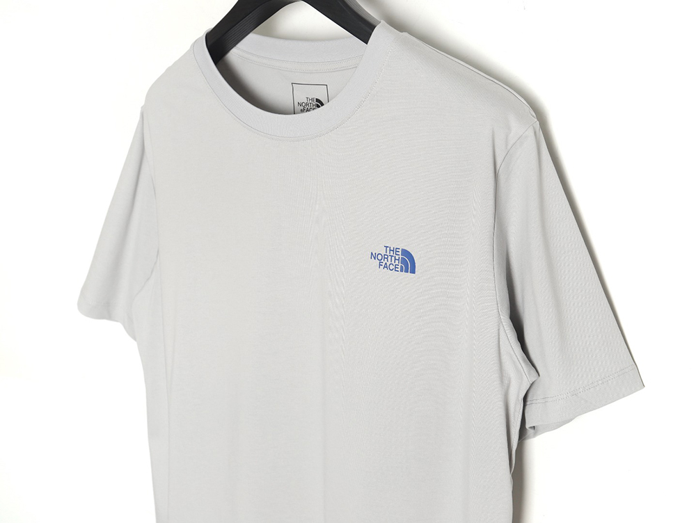 The North face snow mountain forest print short-sleeved T-shirt