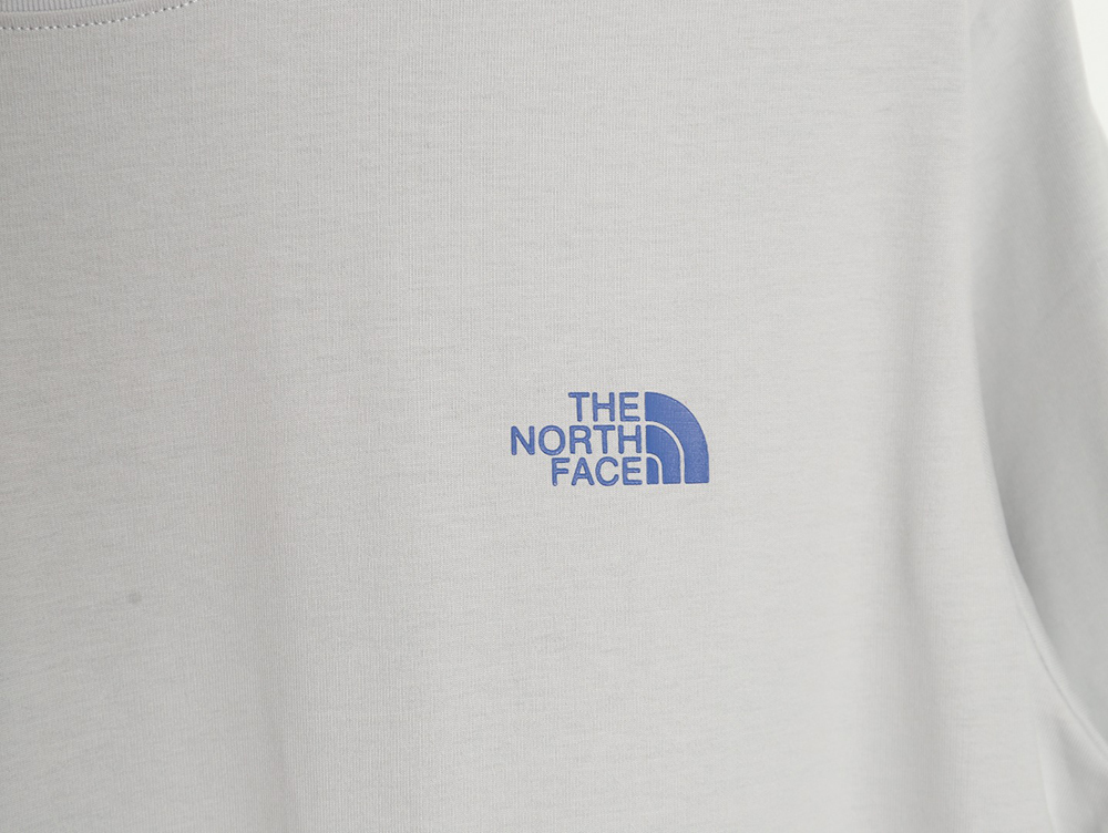 The North face snow mountain forest print short-sleeved T-shirt