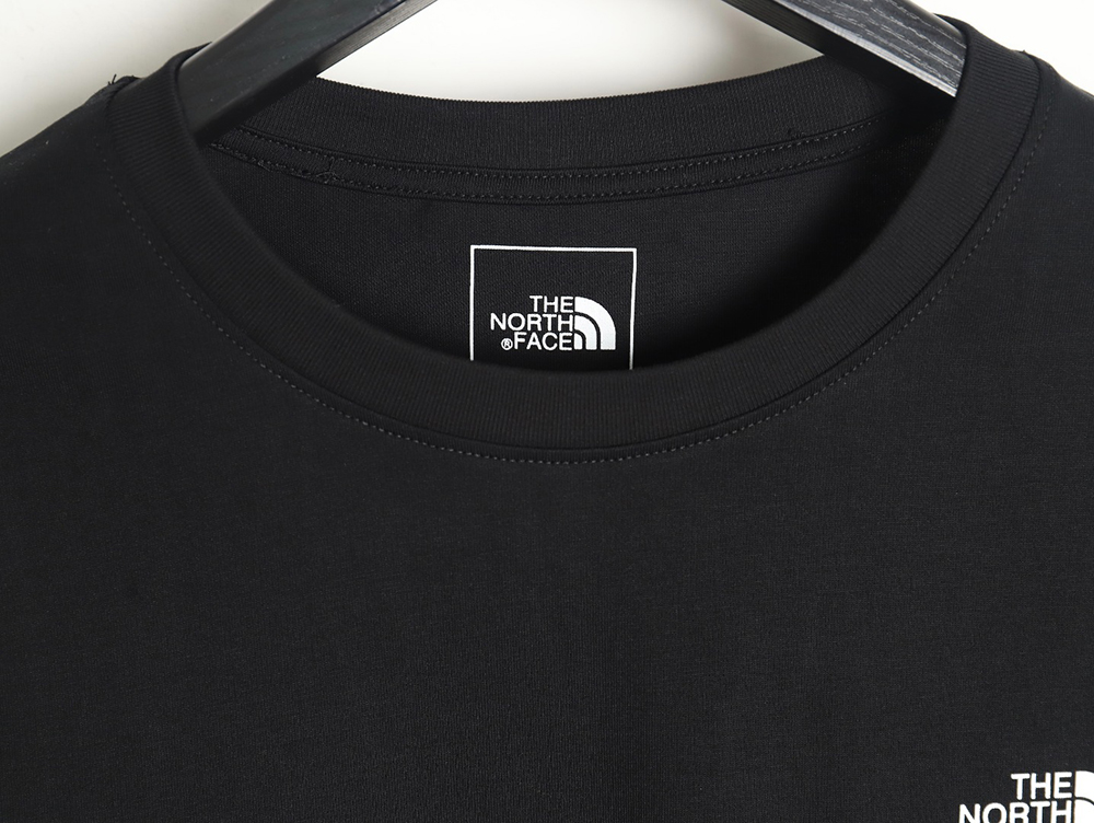 The North face snow mountain forest print short-sleeved T-shirt TSK1