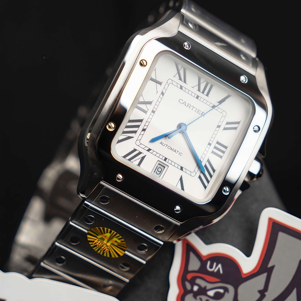 Cartier - Santos De Cartier - WSSA0018 - White Dial - Steel - 2022