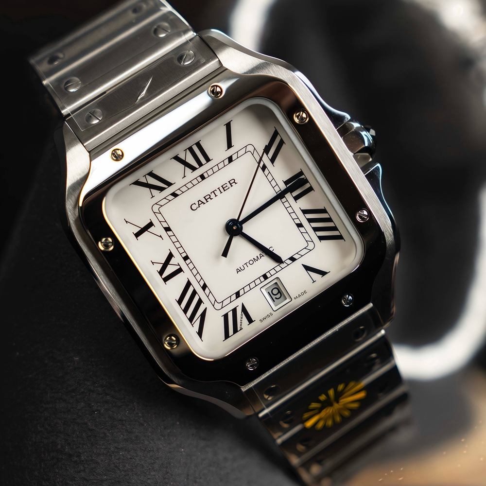 Cartier - Santos De Cartier - WSSA0018 - White Dial - Steel - 2022