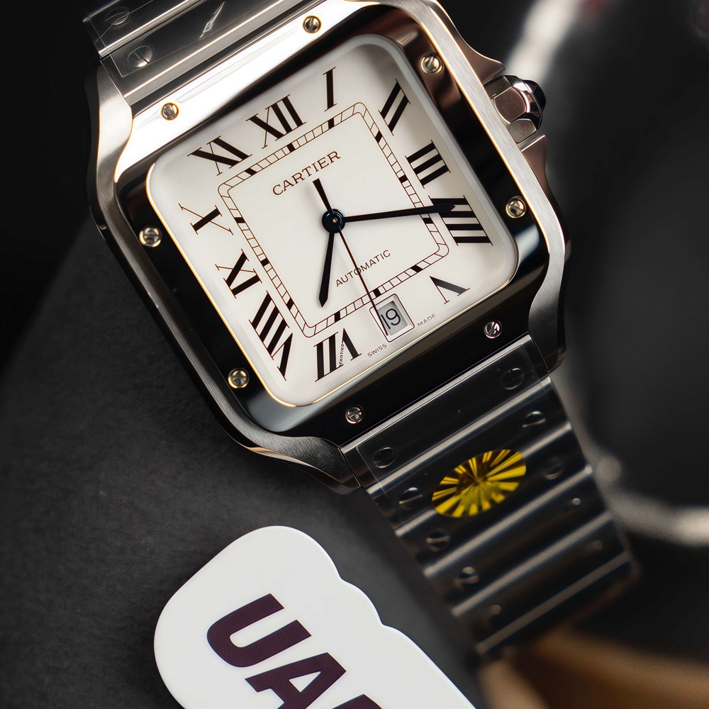 Cartier - Santos De Cartier - WSSA0018 - White Dial - Steel - 2022