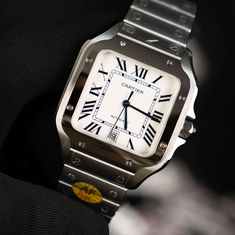 Cartier - Santos De Cartier - WSSA0018 - White Dial - Steel - 2022