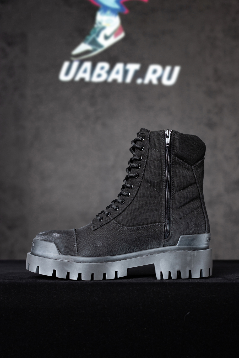 Balenciaga lace-up combat boots