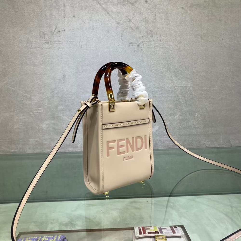 Fendi Mini Sunshine Tote Bags 8BS051 13*18*6.5cm