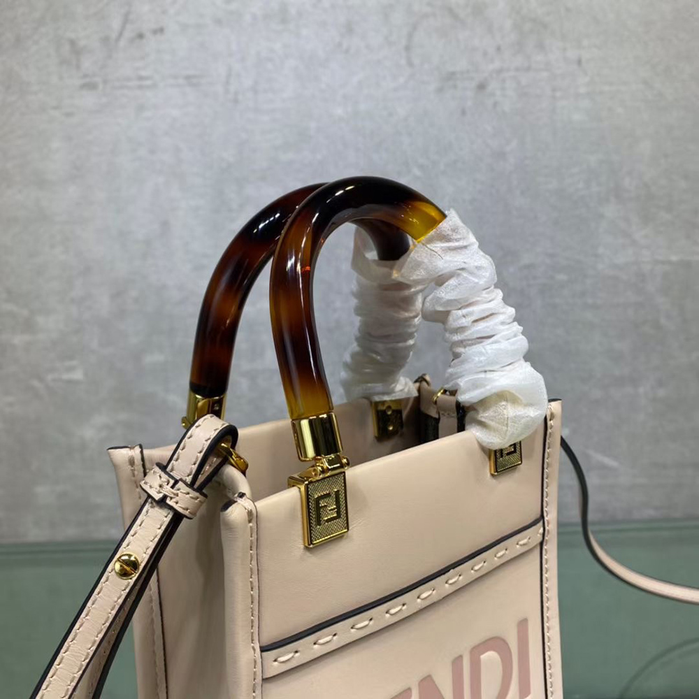 Fendi Mini Sunshine Tote Bags 8BS051 13*18*6.5cm