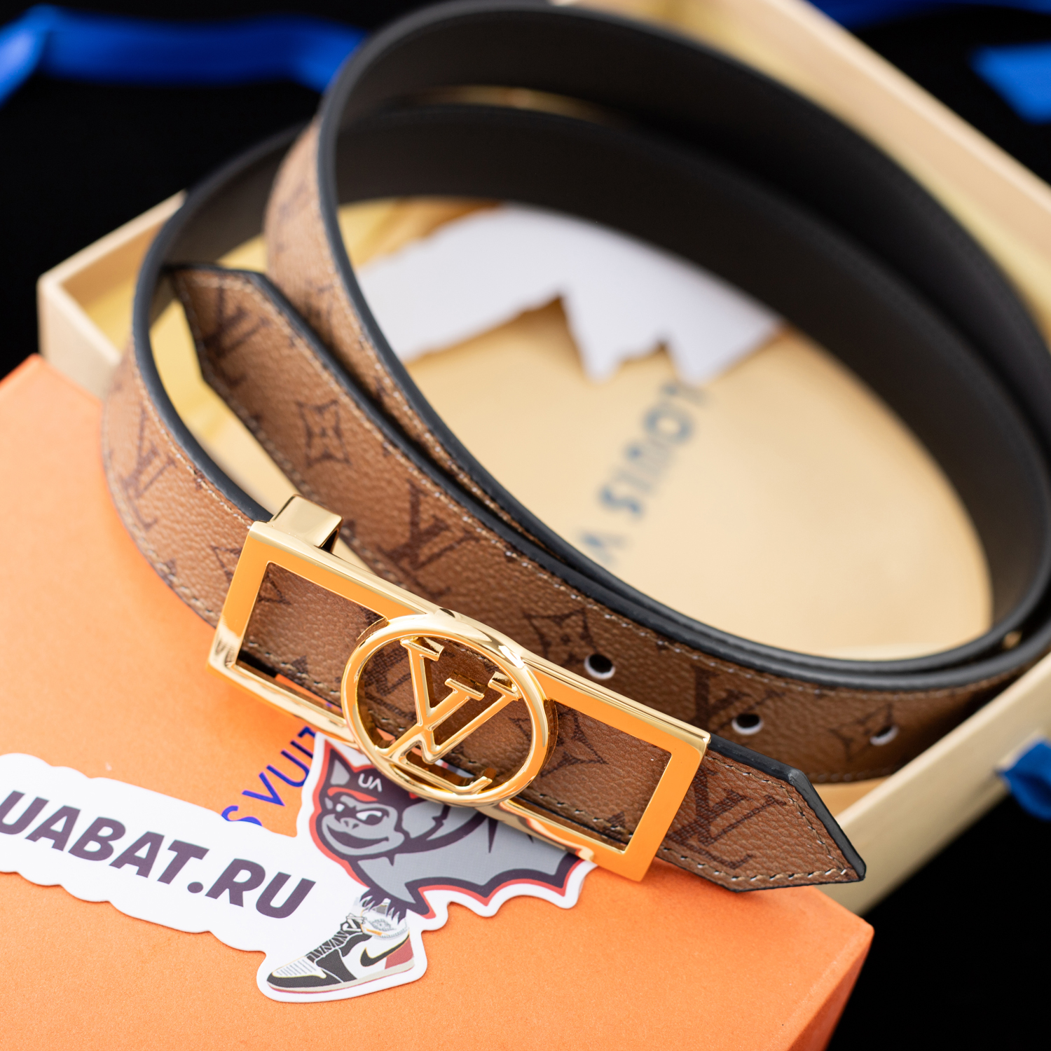 Louis Vuitton Dauphine 25mm Reversible Belts M0196V