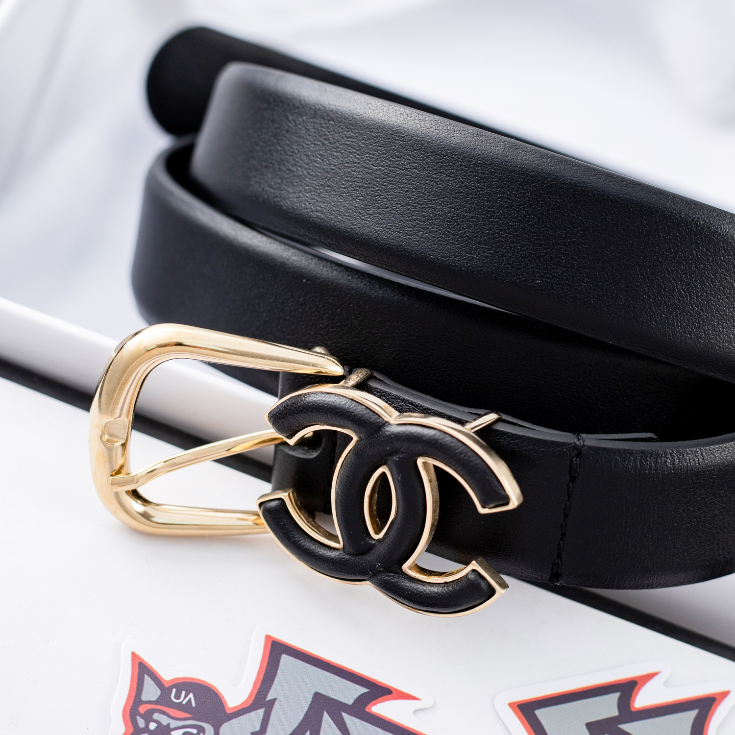 Chanel Leather Belts N08679