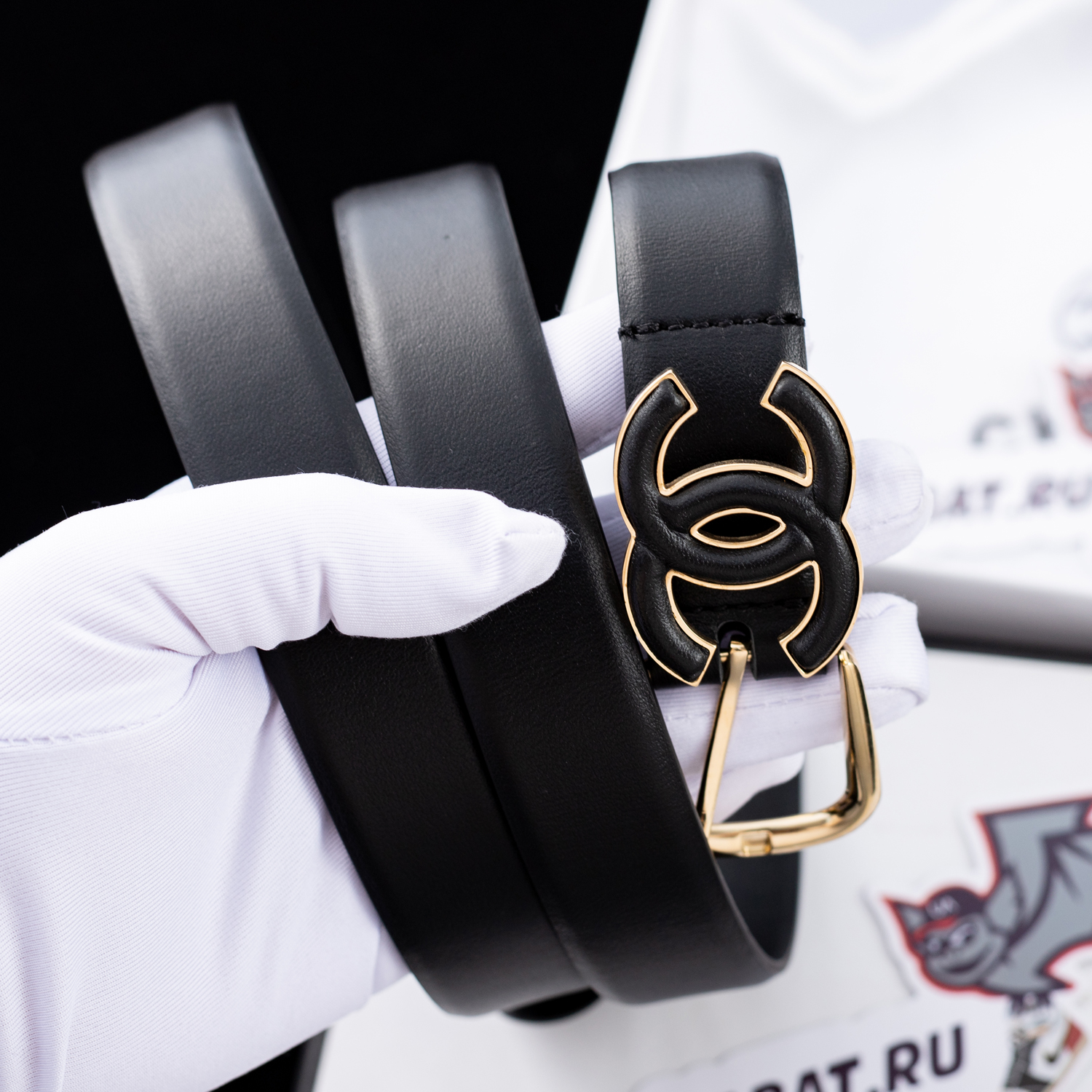 Chanel Leather Belts N08679