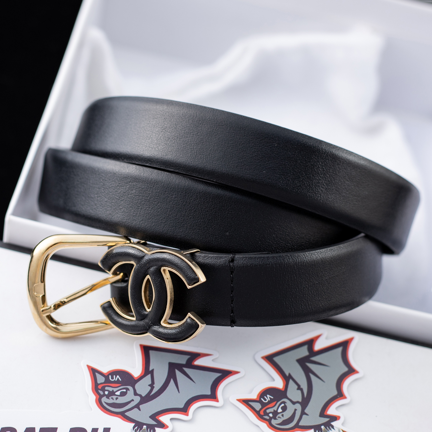 Chanel Leather Belts N08679